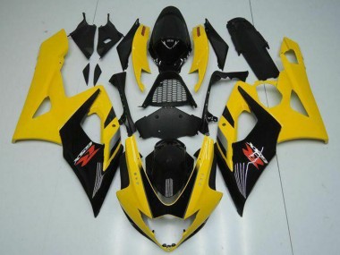 2005-2006 Suzuki GSXR 1000 Motorcycle Fairings - Yellow Glossy Black Red Canada Websites