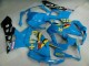 2005-2006 Suzuki GSXR 1000 Motorcycle Fairings - Blue Gold Black Rizla Canada Websites