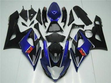 2005-2006 Suzuki GSXR 1000 Motorcycle Fairings - Blue Black Canada Websites