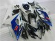 2005-2006 Suzuki GSXR 1000 Motorcycle Fairing Kits - White Blue Glossy Black Canada Websites