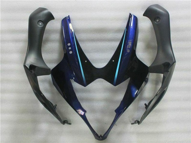 2005-2006 Suzuki GSXR 1000 Motorcycle Fairing Kits - White Blue Glossy Black Canada Websites