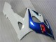 2005-2006 Suzuki GSXR 1000 Motorcycle Fairing Kits - White Blue Glossy Black Canada Websites