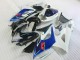2005-2006 Suzuki GSXR 1000 Motorcycle Fairing Kits - White Blue Glossy Black Canada Websites