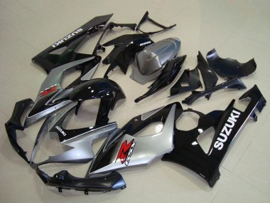 2005-2006 Suzuki GSXR 1000 Bike Fairings - Silver Black Red Canada Websites