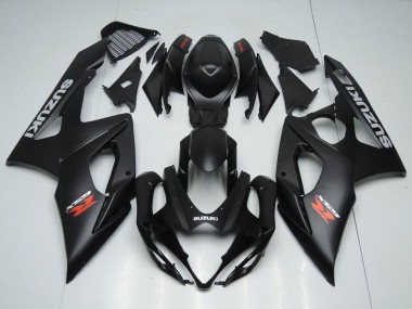 2005-2006 Suzuki GSXR 1000 Motorcycle Fairing Kits - Matte Black Canada Websites