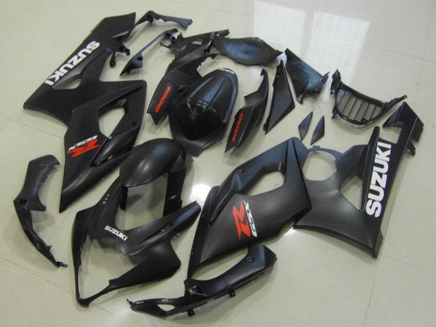 2005-2006 Suzuki GSXR 1000 Motorcycle Fairings - Matte Black White Red Canada Websites
