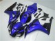 2006-2007 Honda CBR1000RR Motorcycle Fairing Kits - Blue Glossy Black Canada Websites