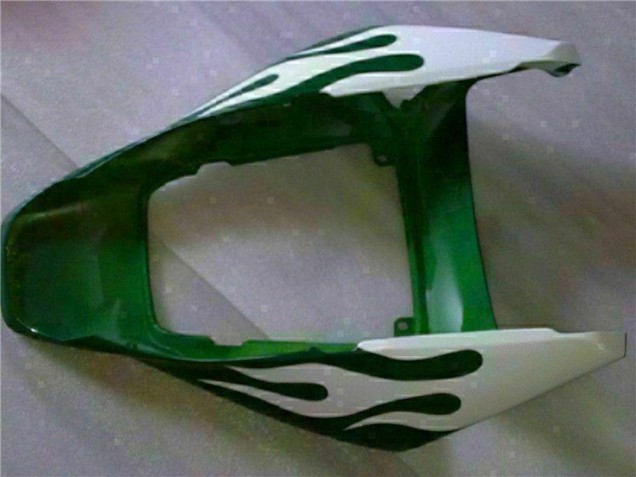 2006-2007 Honda CBR1000RR Motorcycle Fairings - White Green Flame Canada Websites