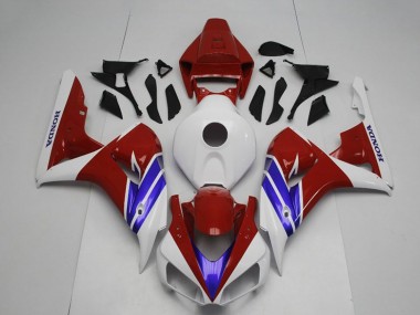 2006-2007 Honda CBR1000RR Motorcycle Fairing - White Red Blue Canada Websites