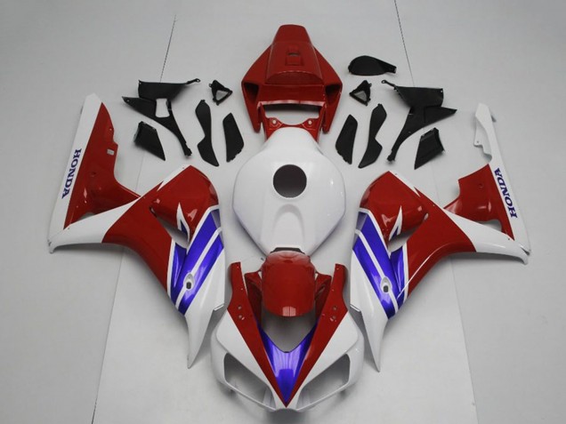 2006-2007 Honda CBR1000RR Motorcycle Fairing - White Red Blue Canada Websites