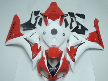 2006-2007 Honda CBR1000RR Motorcycle Fairing - White Red Canada Websites