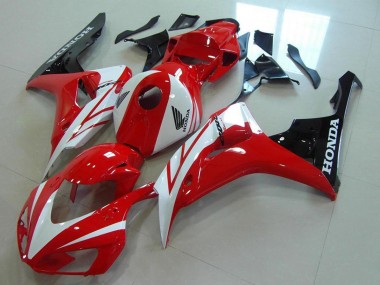 2006-2007 Honda CBR1000RR Motorcycle Fairings Kits - White Red Glossy Black Canada Websites