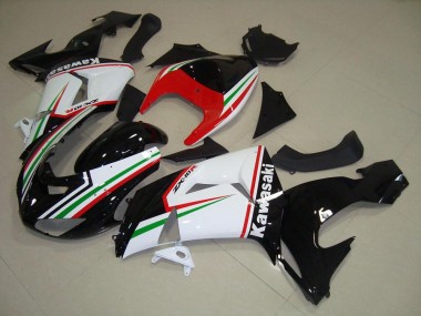 2006-2007 Kawasaki ZX10R Motorcycle Fairings - White Red Black Green Canada Websites