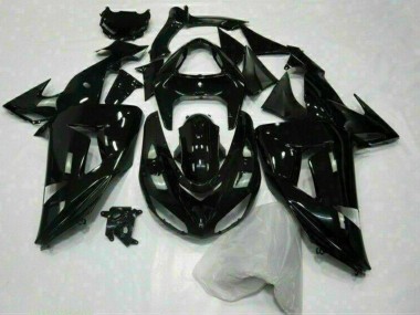 2006-2007 Kawasaki ZX10R Motorcycle Fairing - Glossy Black Canada Websites