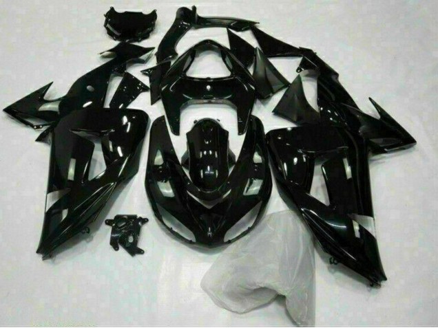2006-2007 Kawasaki ZX10R Motorcycle Fairing - Glossy Black Canada Websites