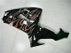 2006-2007 Kawasaki ZX10R Motorcycle Fairing Kits - Glossy Black Red Flame Canada Websites