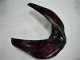 2006-2007 Kawasaki ZX10R Motorcycle Fairing - Glossy Black Red Flame Canada Websites