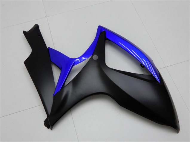 2006-2007 Suzuki GSXR 600/750 Motorcycle Fairings - Blue Matte Black Canada Websites