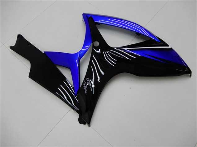 2006-2007 Suzuki GSXR 600/750 Motorcycle Fairings - Blue Glossy Black Canada Websites