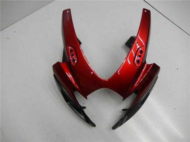 2006-2007 Suzuki GSXR 600/750 Motorcycle Fairing - Red Glossy Black Canada Websites