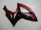 2006-2007 Suzuki GSXR 600/750 Motorcycle Fairing - Red Glossy Black Canada Websites