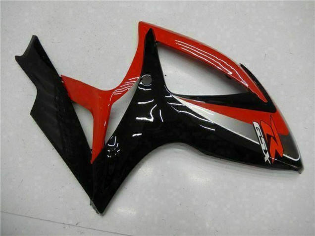 2006-2007 Suzuki GSXR 600/750 Motorcycle Fairings - Red Glossy Black Canada Websites