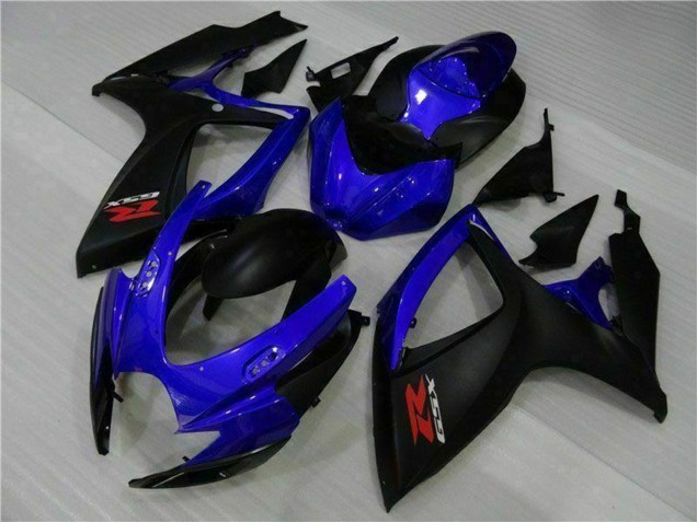 2006-2007 Suzuki GSXR 600/750 Motorcycle Fairings - Blue Matte Black Red Canada Websites