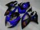 2006-2007 Suzuki GSXR 600/750 Motorcycle Fairings - Blue Matte Black Red Canada Websites