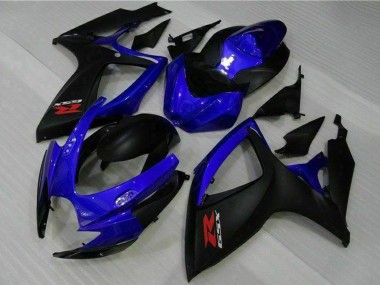 2006-2007 Suzuki GSXR 600/750 Motorcycle Fairings - Blue Matte Black Red Canada Websites