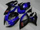 2006-2007 Suzuki GSXR 600/750 Motorcycle Fairings - Blue Matte Black Red Canada Websites
