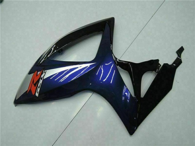 2006-2007 Suzuki GSXR 600/750 Motorcycle Fairings - Glossy Black Blue Canada Websites
