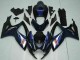 2006-2007 Suzuki GSXR 600/750 Motorcycle Fairings - Glossy Black Blue Canada Websites