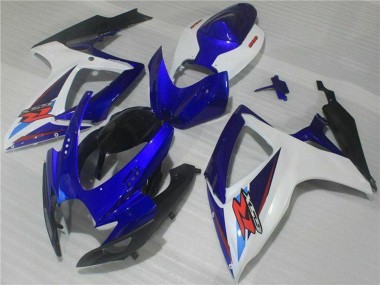 2006-2007 Suzuki GSXR 600/750 Motorcycle Fairings - White Blue Black Red Canada Websites