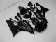 2006-2007 Yamaha YZF R6 Motorcycle Fairing Kits - Glossy Black Matte Black Canada Websites