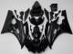 2006-2007 Yamaha YZF R6 Motorcycle Fairing Kits - Glossy Black Matte Black Canada Websites