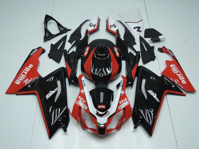 2006-2011 Aprilia RS125 Motorcycle Fairings - Glossy Black Red White Canada Websites