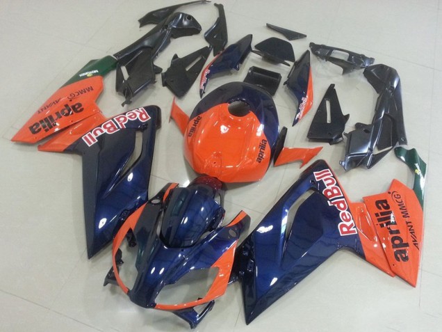 2006-2011 Aprilia RS125 Motorcycle Fairings - Orange Dark Blue Canada Websites