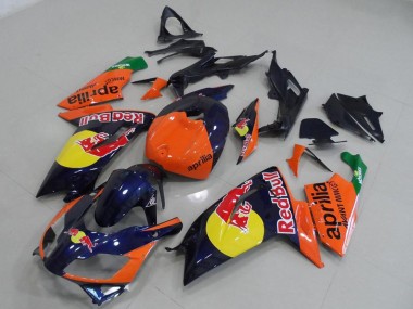 2006-2011 Aprilia RS125 Motorcycle Fairings - Orange Red Yellow Dark Blue Red Bull Canada Websites