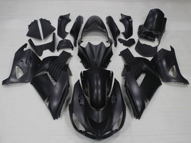 2006-2011 Kawasaki ZX14R ZZR1400 Motorcycle Fairings - Matte Black Canada Websites
