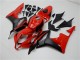 2007-2008 Honda CBR600RR Bike Fairings - Red Matte Black Canada Websites