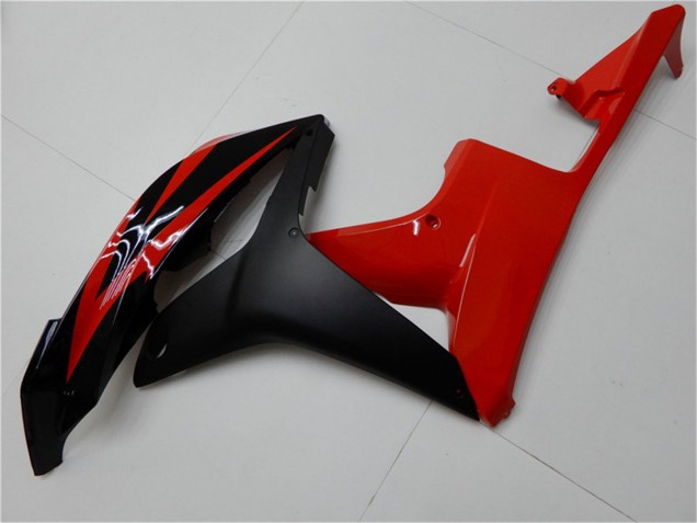 2007-2008 Honda CBR600RR Bike Fairings - Red Matte Black Canada Websites