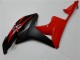 2007-2008 Honda CBR600RR Bike Fairings - Red Matte Black Canada Websites