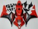 2007-2008 Honda CBR600RR Bike Fairings - Red Matte Black Canada Websites