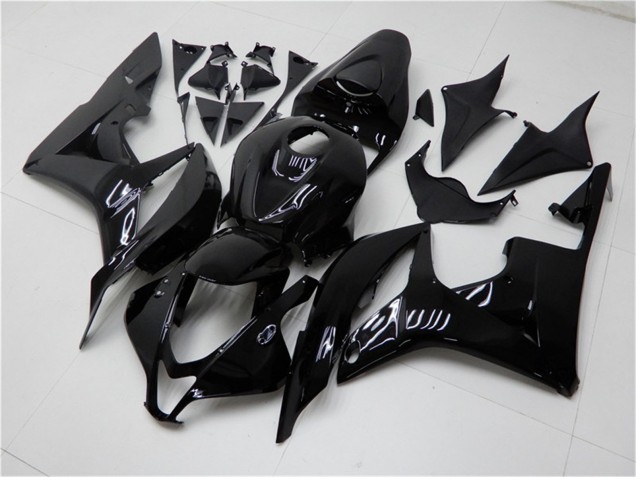 2007-2008 Honda CBR600RR Motorcycle Fairings - Glossy Black Canada Websites