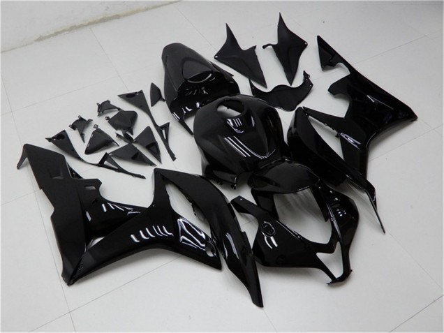 2007-2008 Honda CBR600RR Motorcycle Fairings - Glossy Black Canada Websites