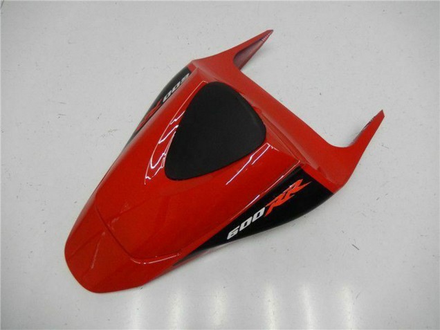 2007-2008 Honda CBR600RR Motorcycle Fairings - Red Matte Black with Decals Canada Websites