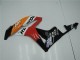 2007-2008 Honda CBR600RR Bike Fairings - Orange White Red Glossy Black Repsol Canada Websites