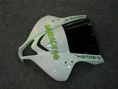 2007-2008 Honda CBR600RR Motorcycle Fairing - White Green Glossy Black Hannspree Canada Websites