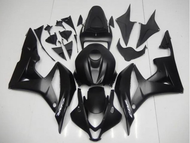 2007-2008 Honda CBR600RR Motorcycle Fairing - Matte Black Canada Websites