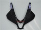 2007-2008 Honda CBR600RR Motorcycle Fairings - Matte Black Silver Grey Repsol Canada Websites